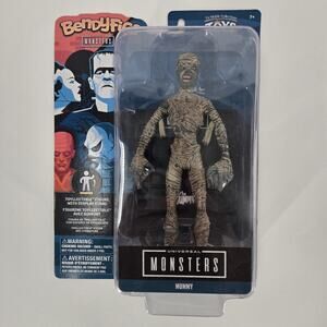 Bendyfigs Universal Monsters series 2 Mummy The Noble Collection